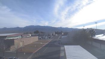 Weather camera view of Pahrump Valley HS.