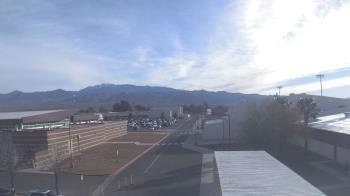 Weather camera view of Pahrump Valley HS.