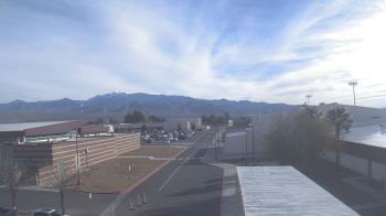 Weather camera view of Pahrump Valley HS.