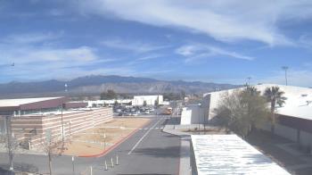 Weather camera view of Pahrump Valley HS.