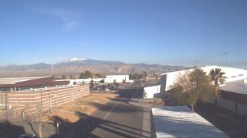 Weather camera view of Pahrump Valley HS.