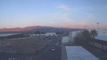 Weather camera view of Pahrump Valley HS.