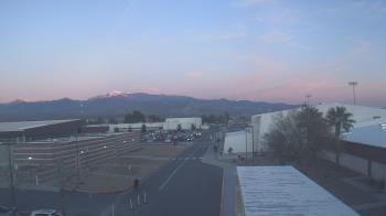 Weather camera view of Pahrump Valley HS.