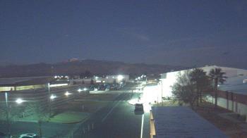 Weather camera view of Pahrump Valley HS.