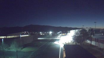 Weather camera view of Pahrump Valley HS.
