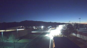 Weather camera view of Pahrump Valley HS.