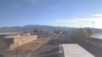 Weather camera view of Pahrump Valley HS.