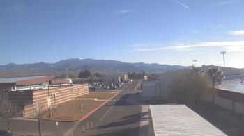 Weather camera view of Pahrump Valley HS.