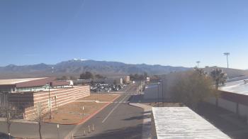 Weather camera view of Pahrump Valley HS.