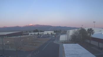 Weather camera view of Pahrump Valley HS.