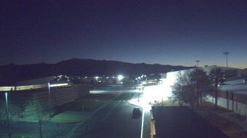 Weather camera view of Pahrump Valley HS.