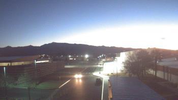 Weather camera view of Pahrump Valley HS.