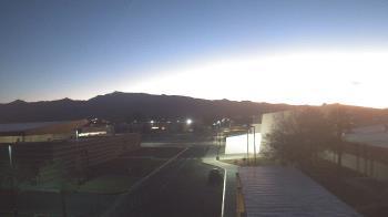 Weather camera view of Pahrump Valley HS.