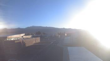 Weather camera view of Pahrump Valley HS.