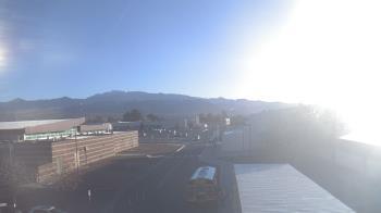 Weather camera view of Pahrump Valley HS.