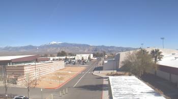 Weather camera view of Pahrump Valley HS.