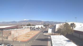 Weather camera view of Pahrump Valley HS.