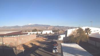 Weather camera view of Pahrump Valley HS.