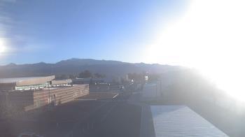 Weather camera view of Pahrump Valley HS.
