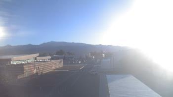 Weather camera view of Pahrump Valley HS.