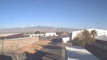 Weather camera view of Pahrump Valley HS.