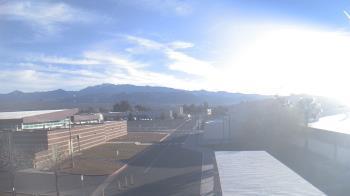 Weather camera view of Pahrump Valley HS.