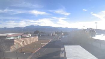 Weather camera view of Pahrump Valley HS.