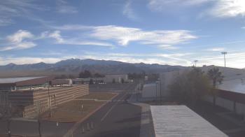 Weather camera view of Pahrump Valley HS.