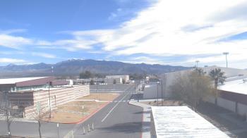 Weather camera view of Pahrump Valley HS.
