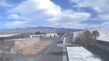 Weather camera view of Pahrump Valley HS.