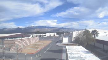 Weather camera view of Pahrump Valley HS.