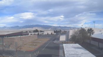 Weather camera view of Pahrump Valley HS.