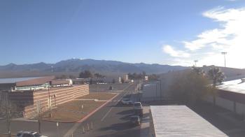 Weather camera view of Pahrump Valley HS.