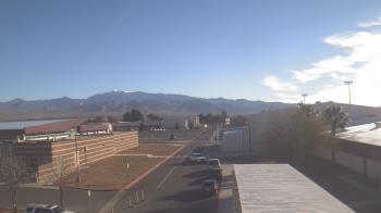 Weather camera view of Pahrump Valley HS.