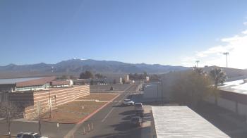 Weather camera view of Pahrump Valley HS.
