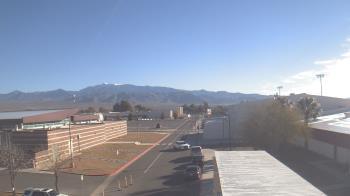 Weather camera view of Pahrump Valley HS.