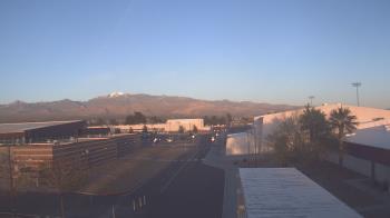 Weather camera view of Pahrump Valley HS.