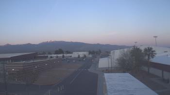 Weather camera view of Pahrump Valley HS.
