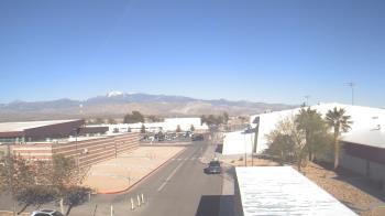 Weather camera view of Pahrump Valley HS.