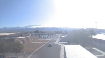 Weather camera view of Pahrump Valley HS.
