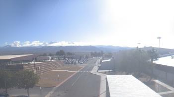 Weather camera view of Pahrump Valley HS.