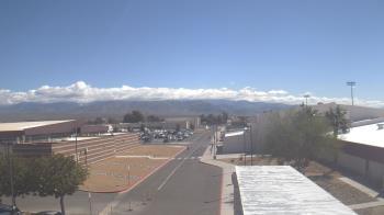 Weather camera view of Pahrump Valley HS.