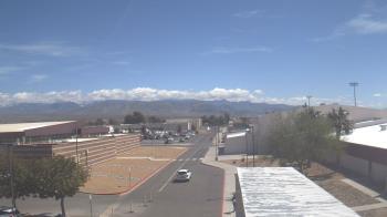 Weather camera view of Pahrump Valley HS.