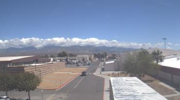 Weather camera view of Pahrump Valley HS.