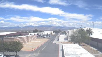 Weather camera view of Pahrump Valley HS.