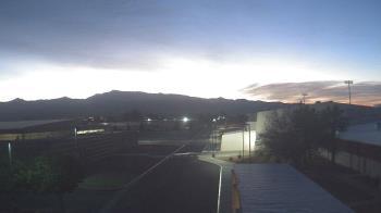 Weather camera view of Pahrump Valley HS.