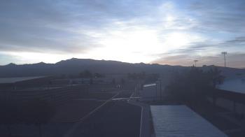 Weather camera view of Pahrump Valley HS.
