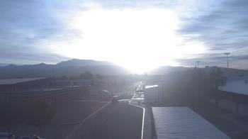Weather camera view of Pahrump Valley HS.