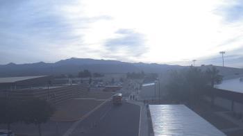 Weather camera view of Pahrump Valley HS.