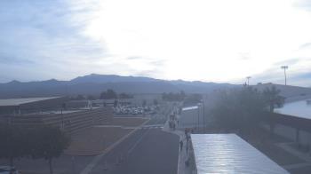 Weather camera view of Pahrump Valley HS.